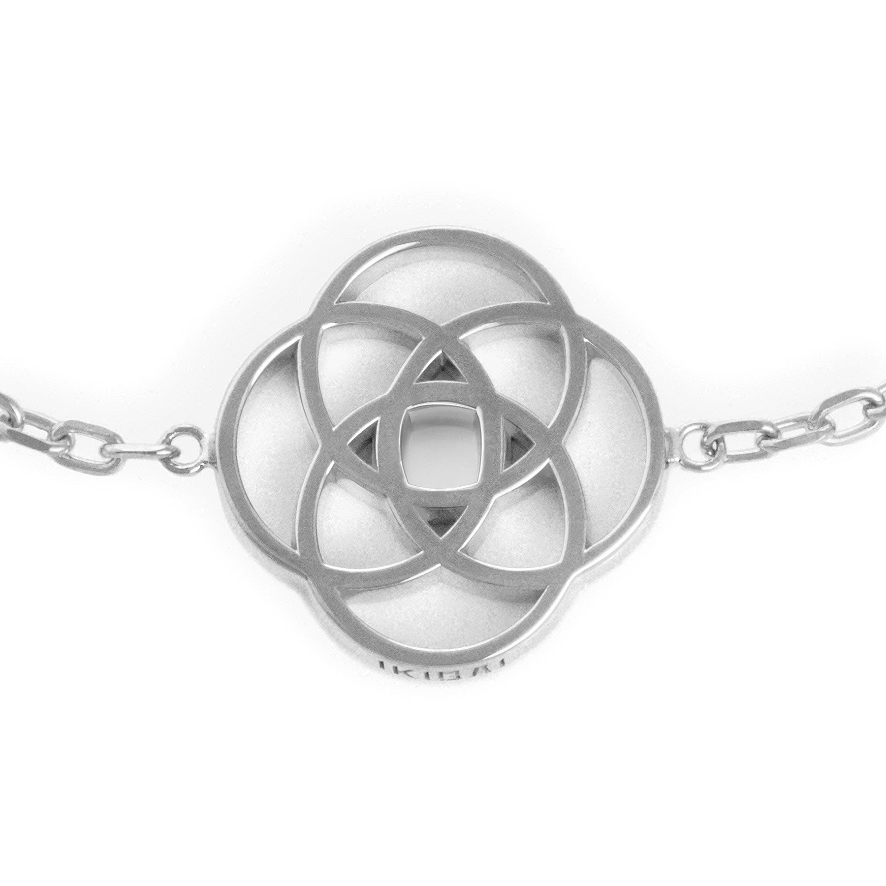 IKIGAI™️ chain bracelet in white gold