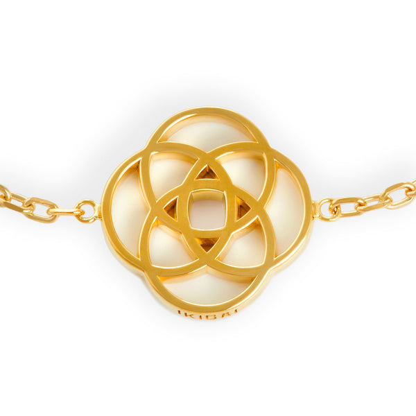 IKIGAI™️ chain bracelet in yellow gold