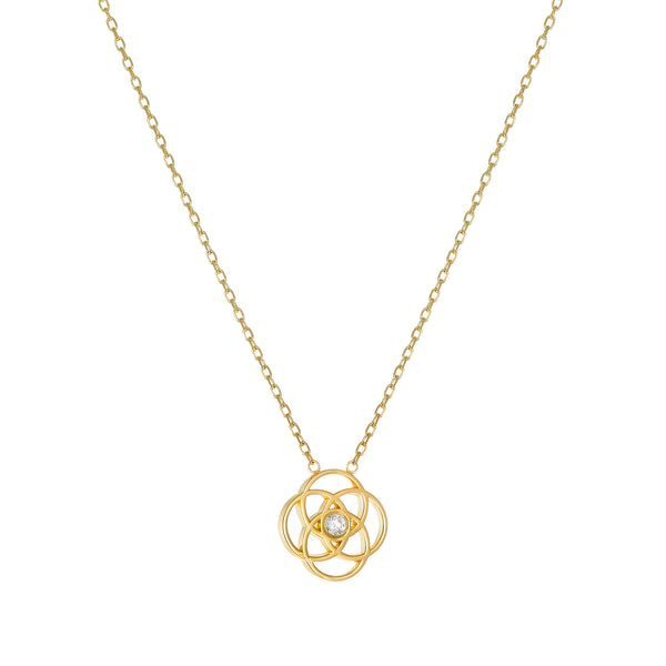 IKIGAI™️ pendant in yellow gold