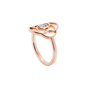 IKIGAI™️ diamond ring in red gold